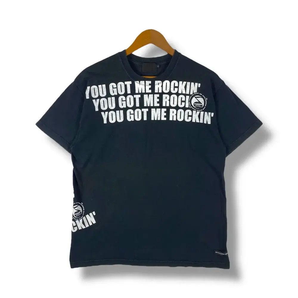 Japanese Brand Acoustic Japan You Got Me Rockin Graphic Tee Medium Size Hoodie, Sweatshirt | FlexRushtees.com
