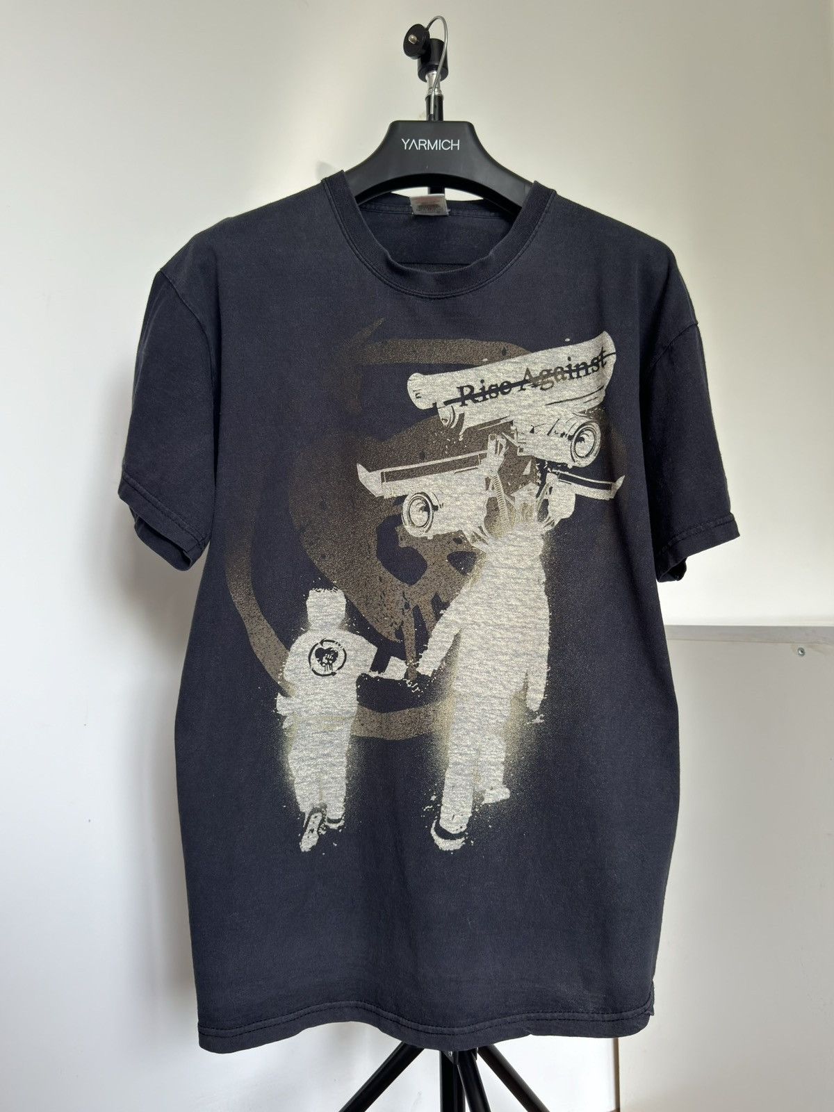 Rage Against The Machine X Vintage Vintage 2000s Rage Against The Machine Tee Hoodie, Sweatshirt | FlexRushtees.com
