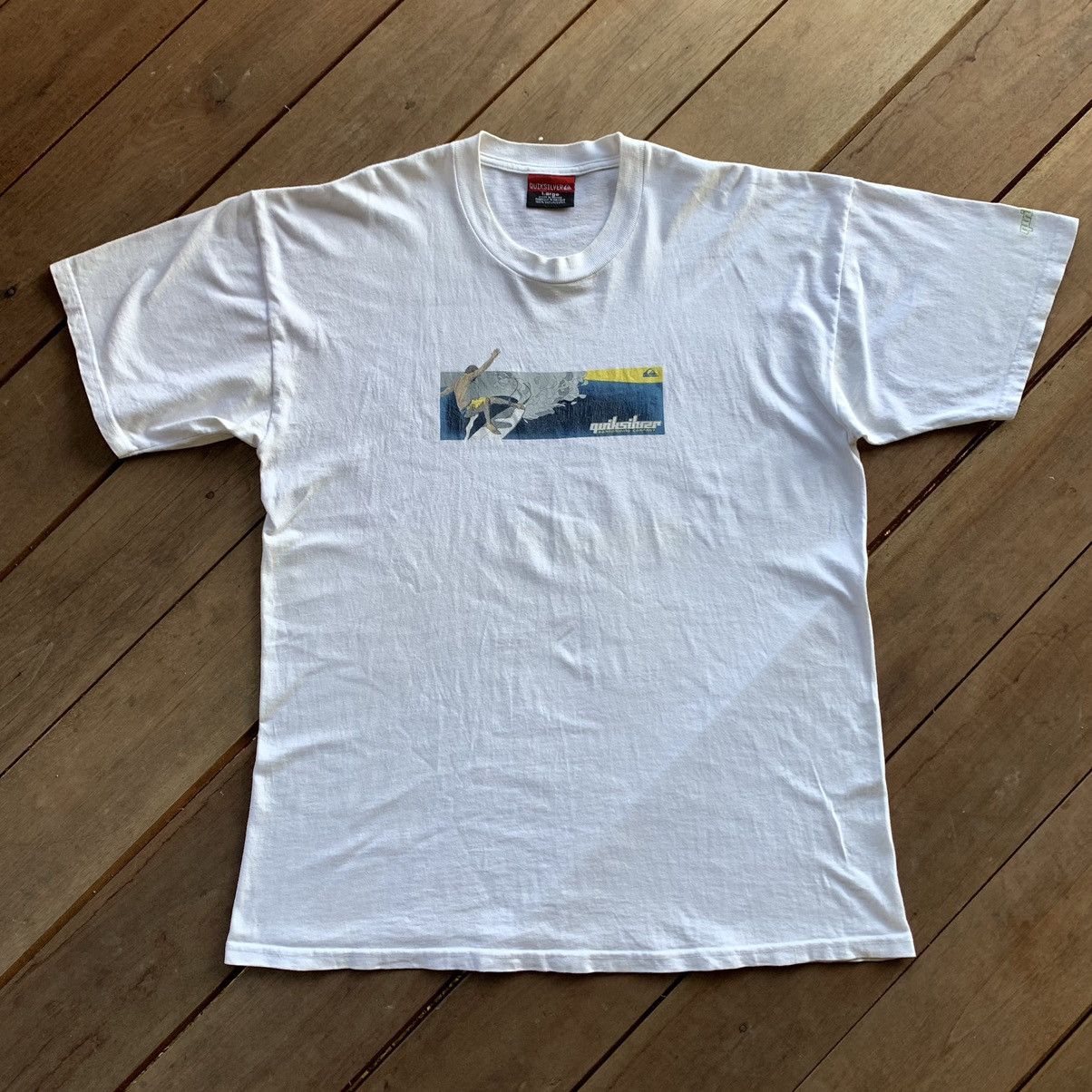 Vintage 90s Quiksilver Surf Tee Hoodie, Sweatshirt | FlexRushtees.com