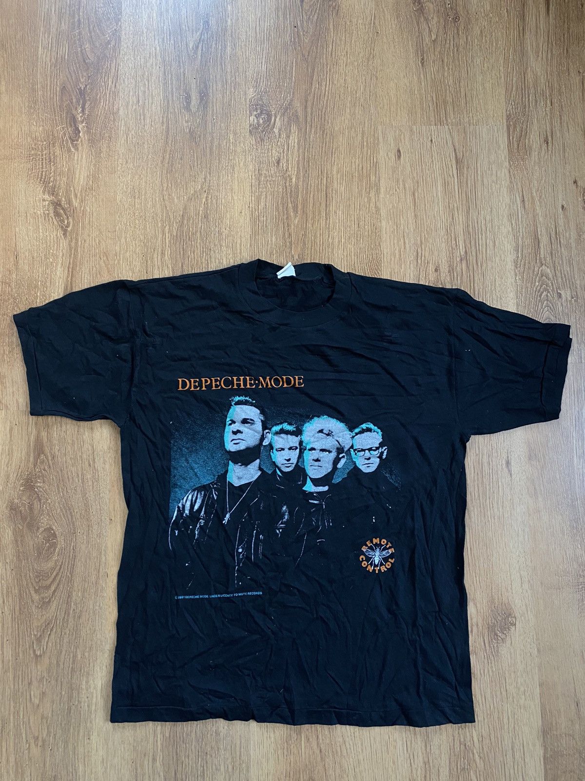 Vintage 1991 Depeche Mode Remote Control Tee Hoodie, Sweatshirt | FlexRushtees.com