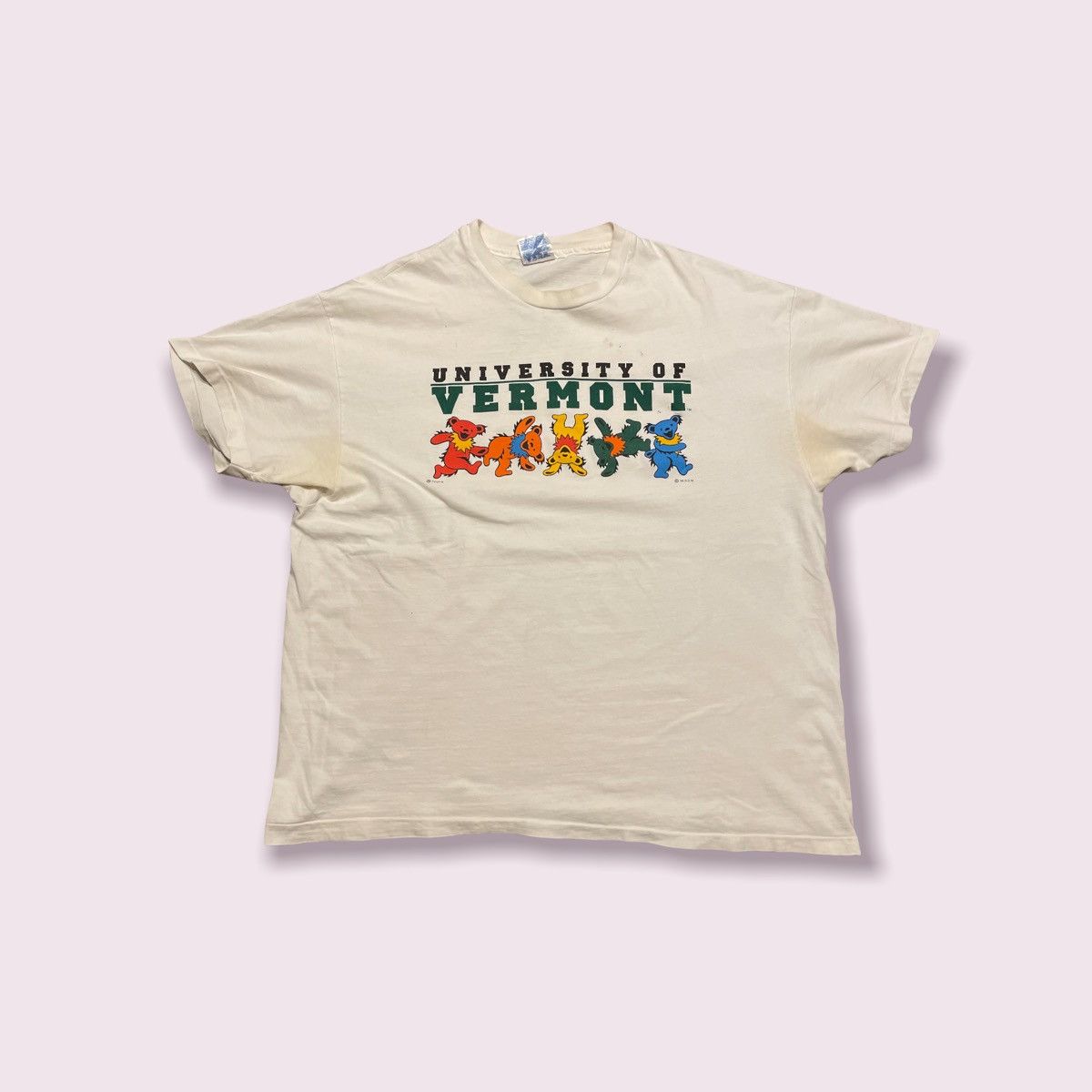 Vintage Grateful Dead University Of Vermont T-Shirts, Hoodie, Sweatshirt | FlexRushtees.com