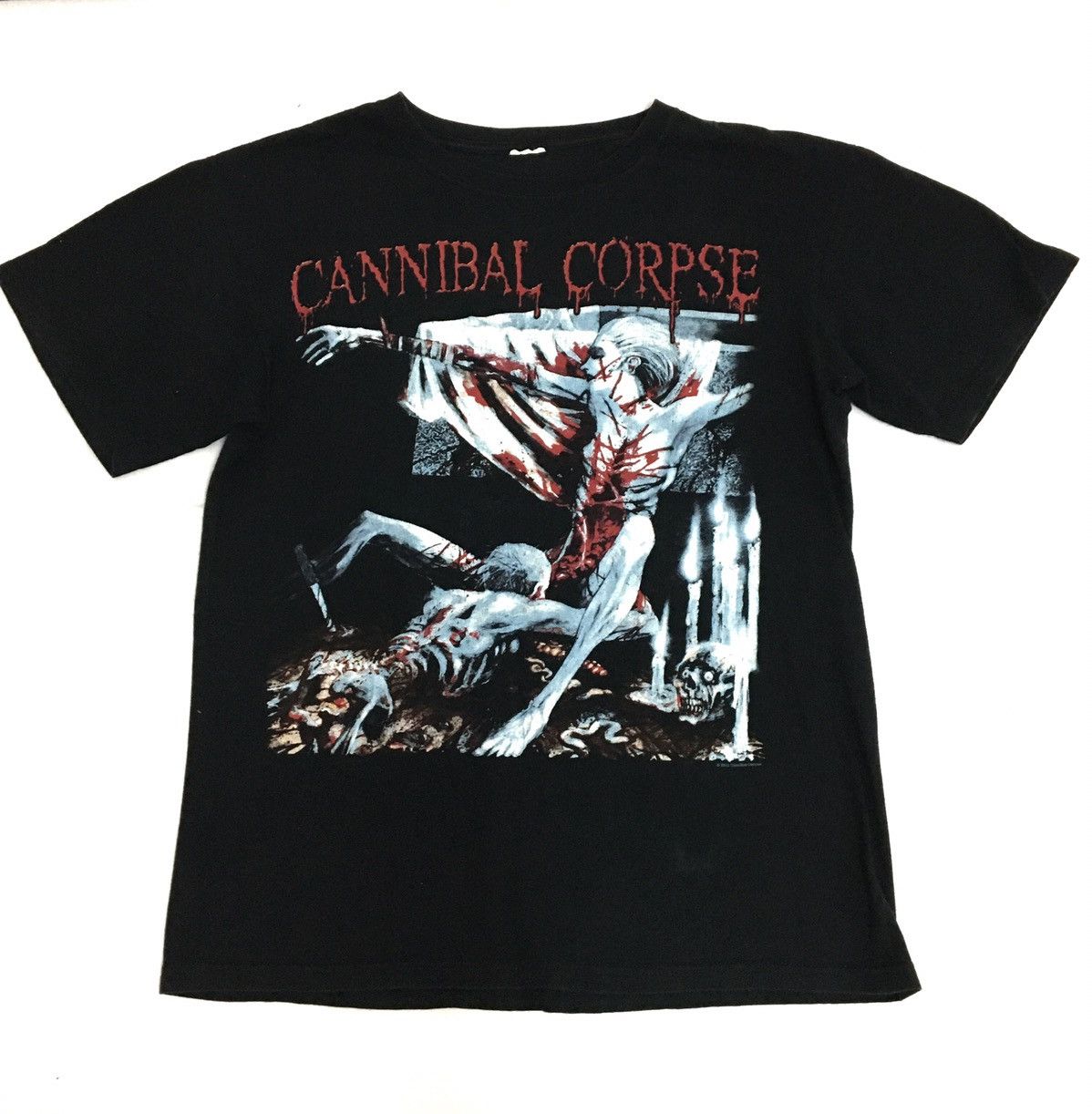 Vintage Carnibal Corpse American Death Metal Band 2002 T-Shirts, Hoodie, Sweatshirt | FlexRushtees.com