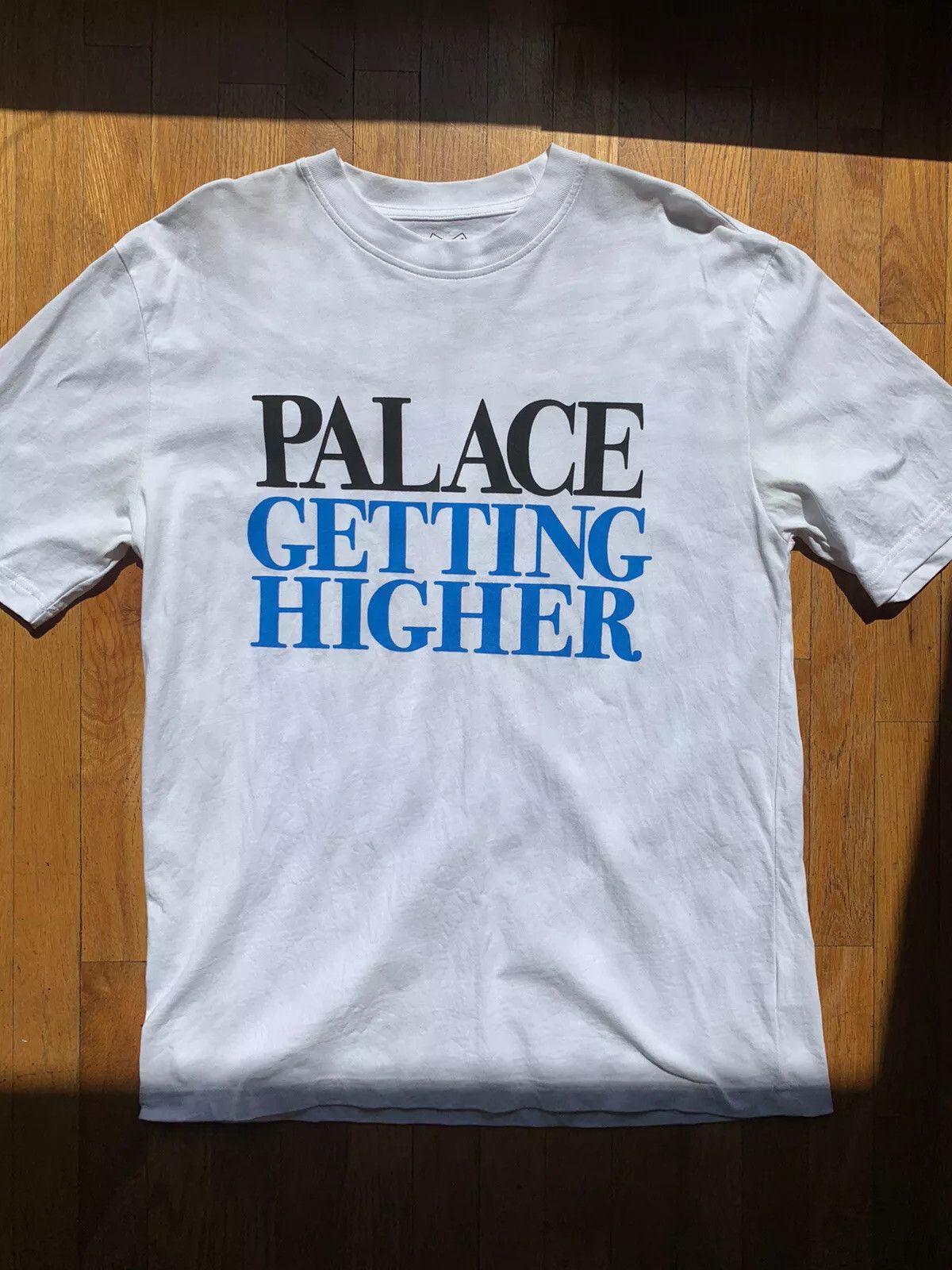 Palace Getting Higher Mountain T Shirt White Large