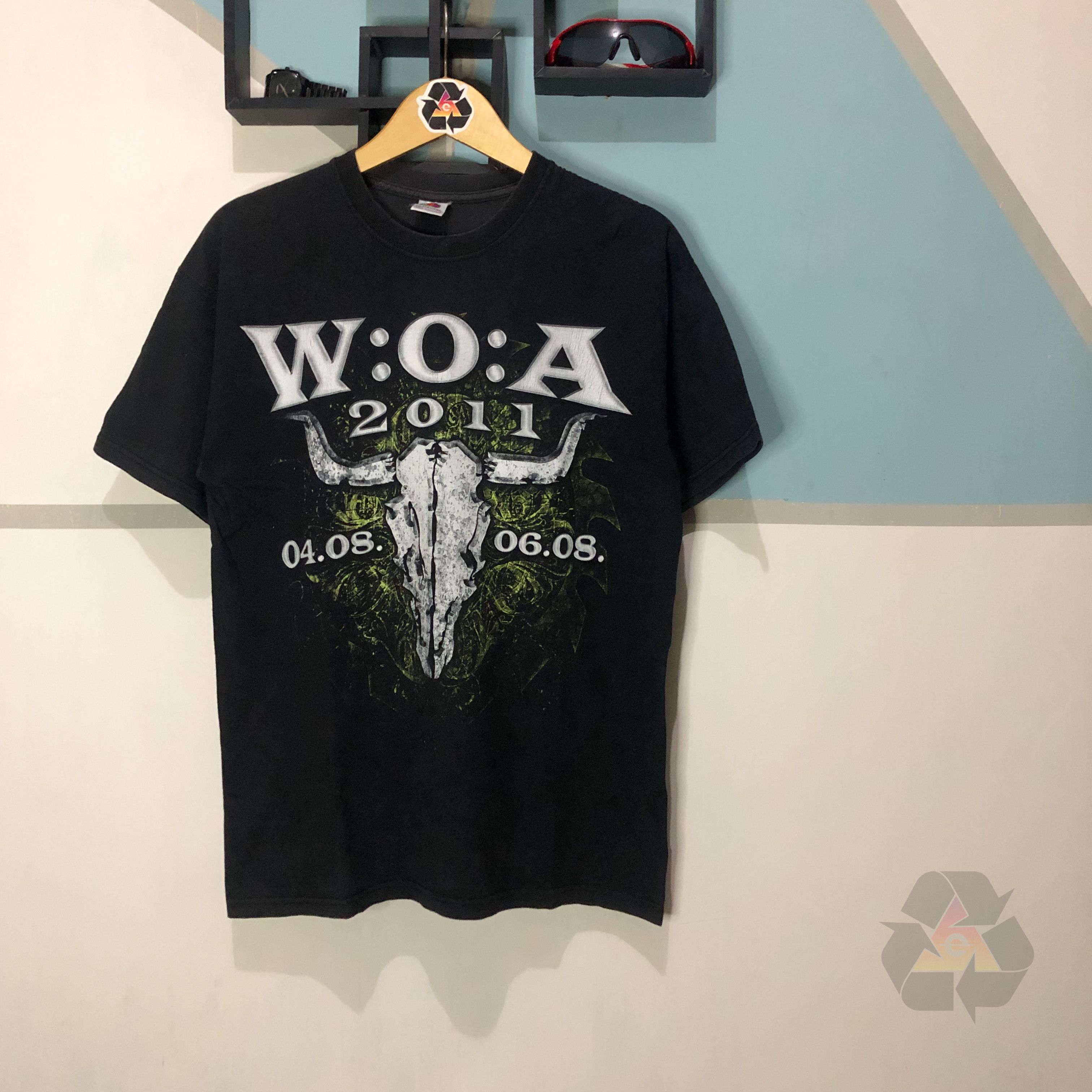 Band Tees Vintage Woa Wacken Festival 2011 Personal Memorials T Shirt Hoodie, Sweatshirt | FlexRushtees.com