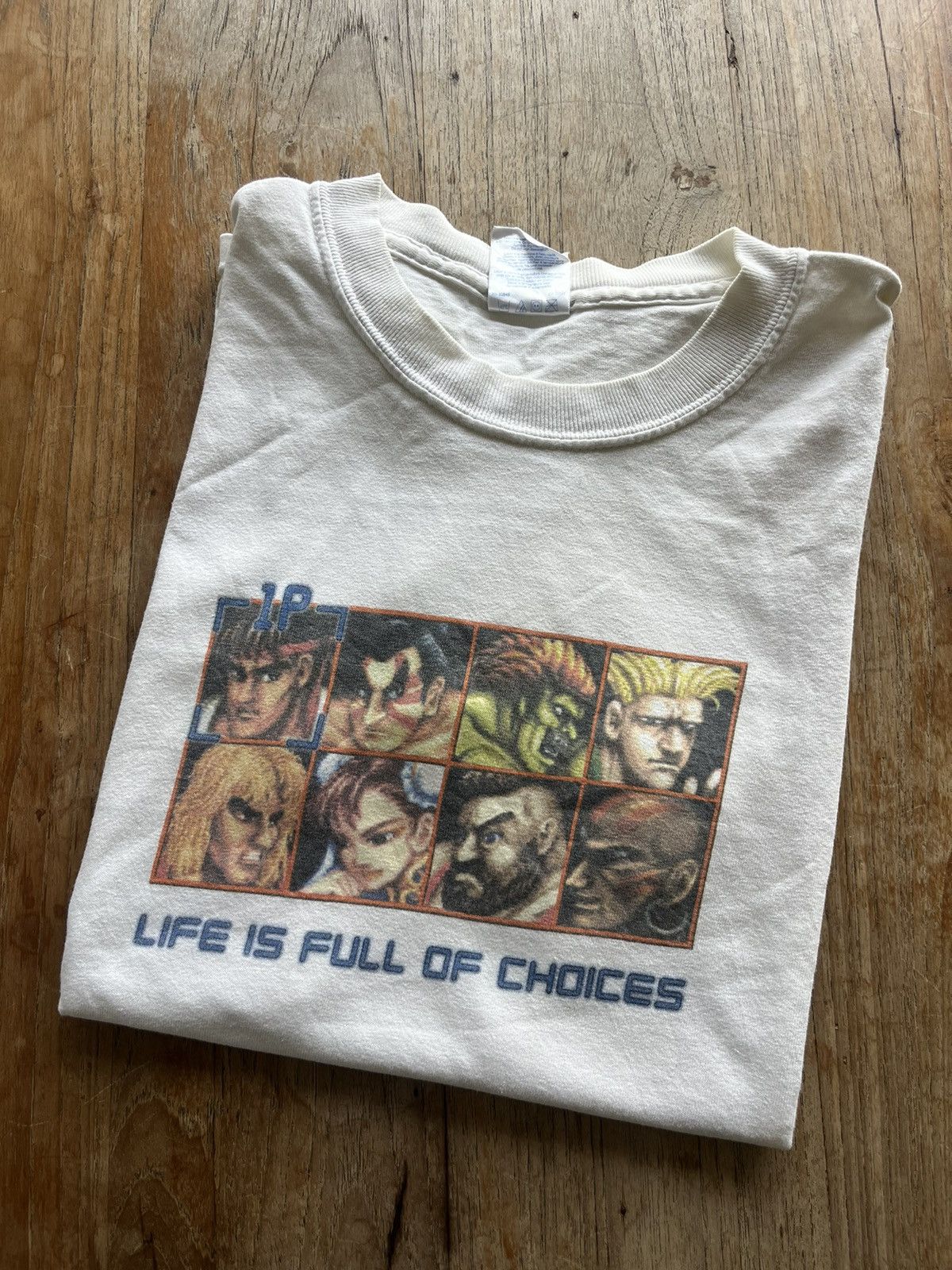 Vintage Street Fighters Cap Com Life Is Full Of Choices