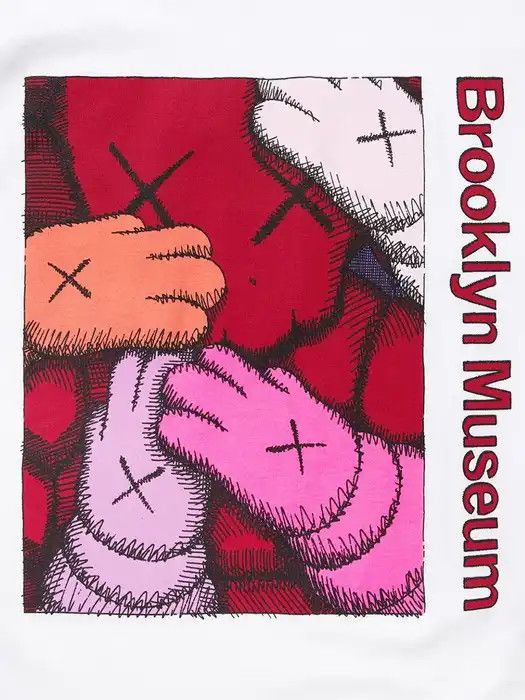 Kaws Brooklyn Museum Urge T Shirt White Hoodie, Sweatshirt | FlexRushtees.com