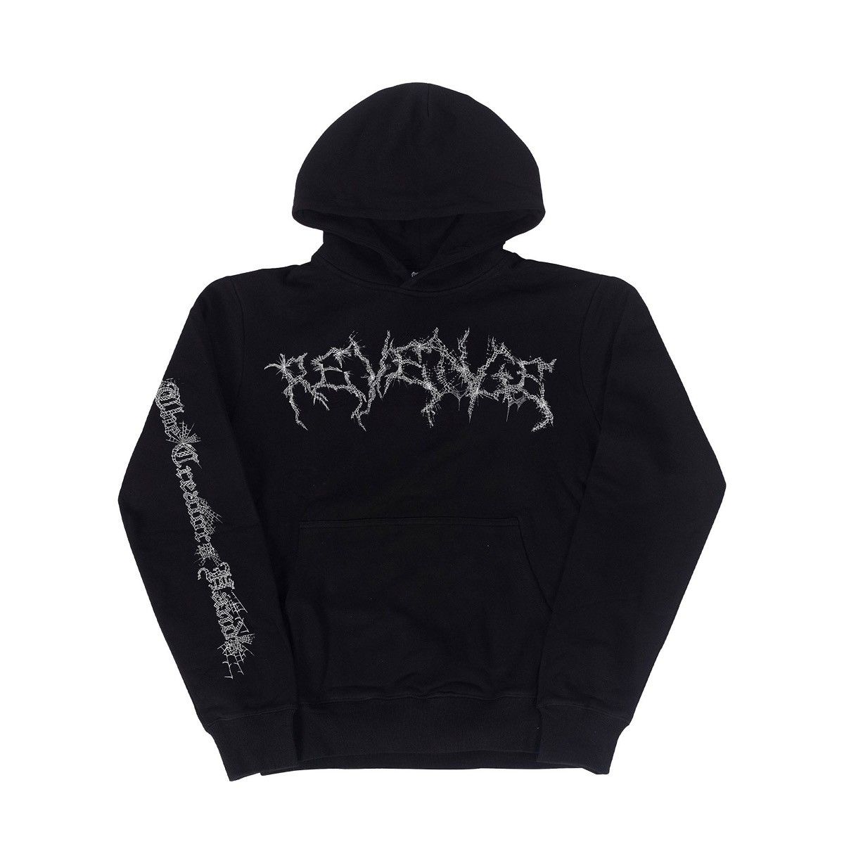 Revenge Spider Web Lightning Halloween Hoodie