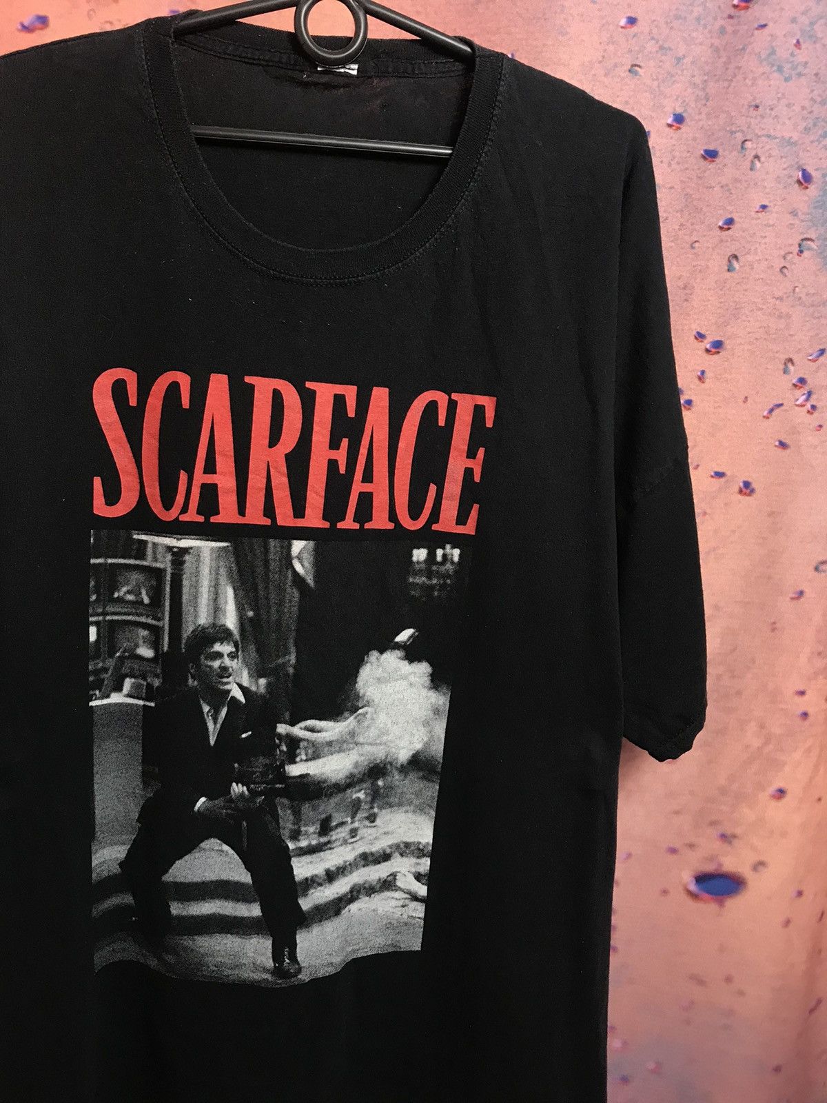 Vintage Scarface Streetwear Movie Tee Hoodie, Sweatshirt | FlexRushtees.com
