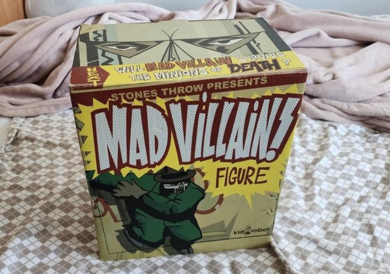 Other Mf Doom Kid Robot Gray Black Figure