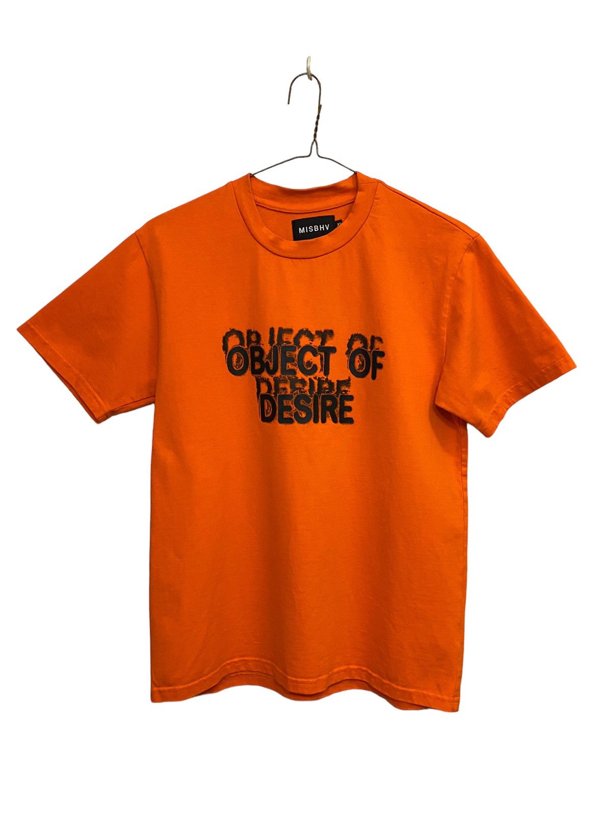 Misbhv Object Of Desire Orange Boxy T Shirt Hoodie, Sweatshirt | FlexRushtees.com