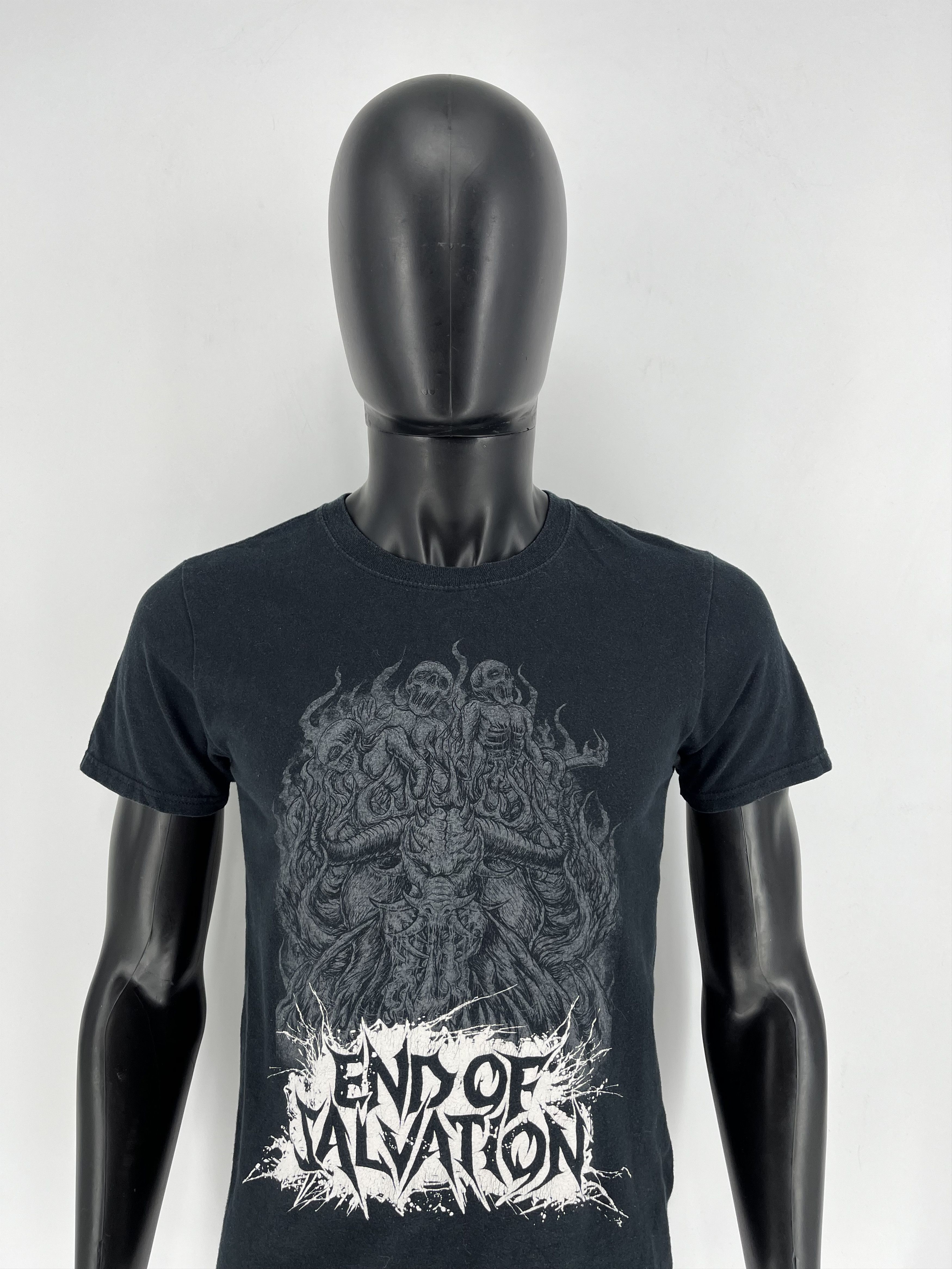 Vintage Y2k Washed Avantgarde Tribal Tee End Of Salvation