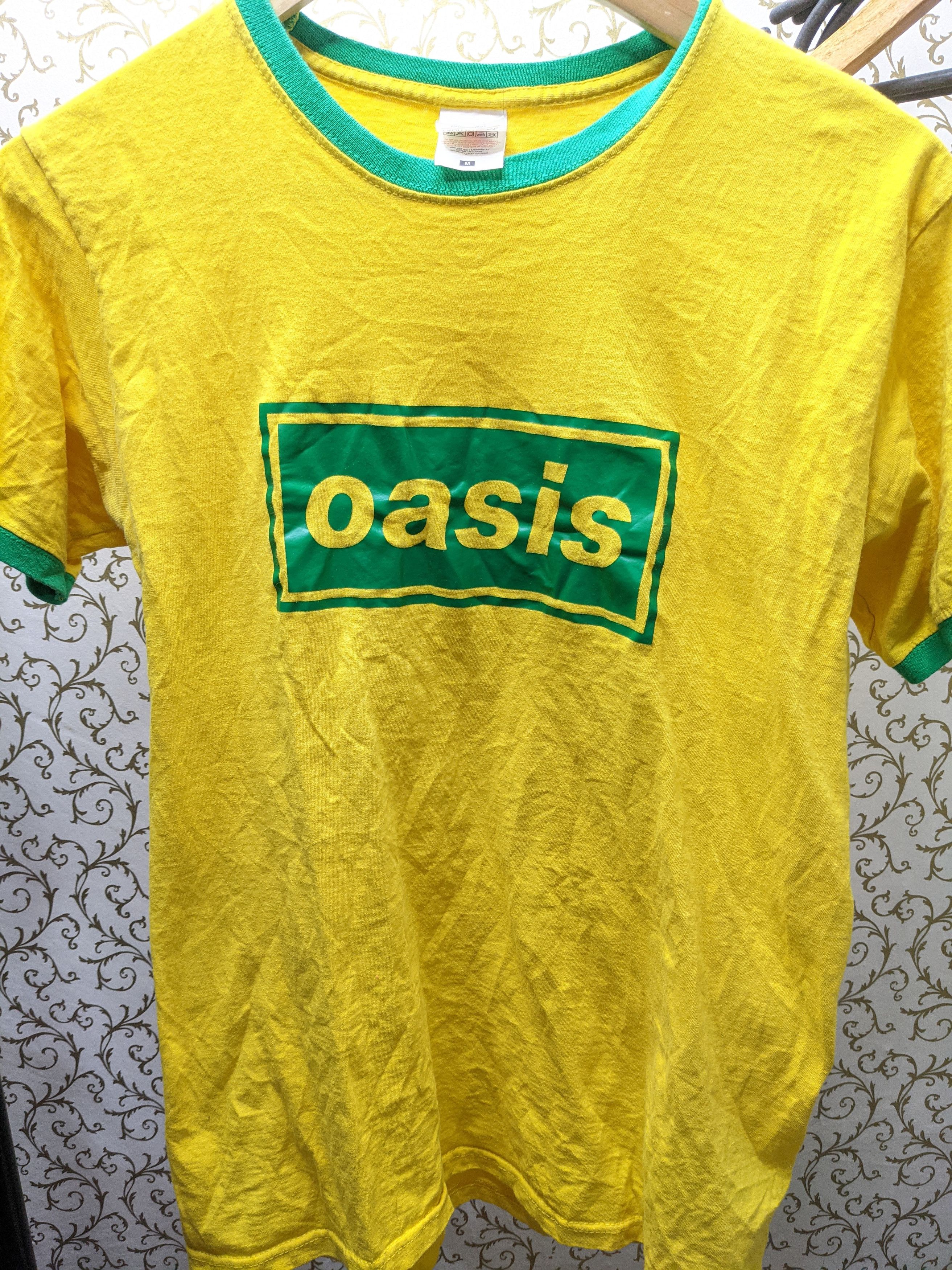 Fruit Of The Loom Oasis Yellow Band Tshirt Hoodie, Sweatshirt | FlexRushtees.com