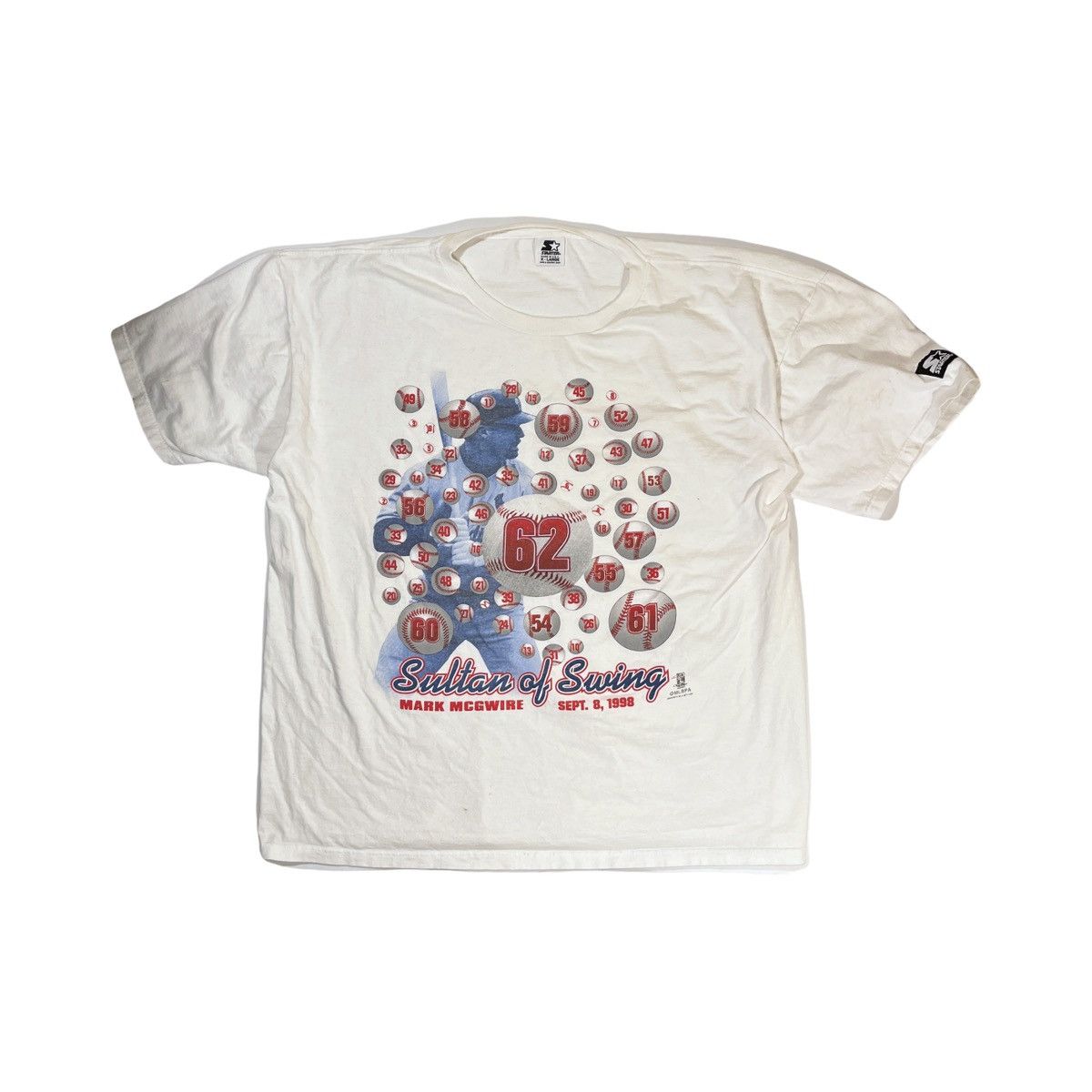 Starter X Vintage 90s Mark Mcgwire Tee
