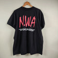 Rap Tees X Vintage 1991 N W A Nwa Niggaz4life Real Niggaz Don T Die Hoodie, Sweatshirt | FlexRushtees.com