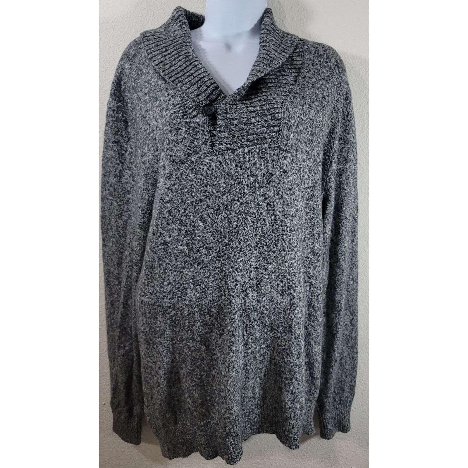 Other Goodfellow Co Black Marled Pullover Sweater Large