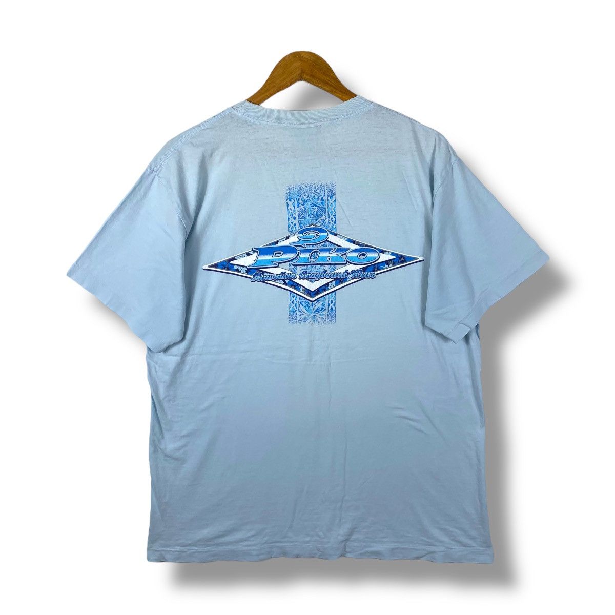 Vintage Distressed Piko Hawaiian Longboard Wear Surf Tee Hoodie, Sweatshirt | FlexRushtees.com