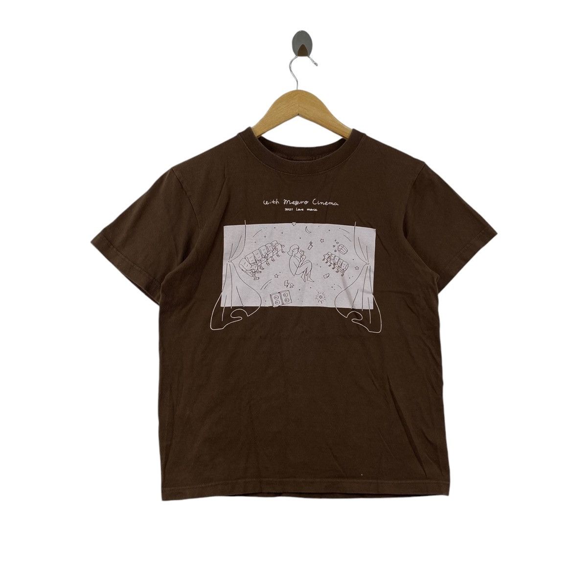 Other With Meguro Cinema 2021 Love Movie Illustration Design T-Shirts, Hoodie, Sweatshirt | FlexRushtees.com