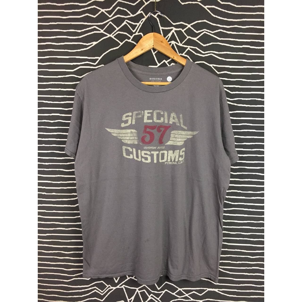 Vintage Sonoma Life Style Special Customs Pomona California Tee Hoodie, Sweatshirt | FlexRushtees.com