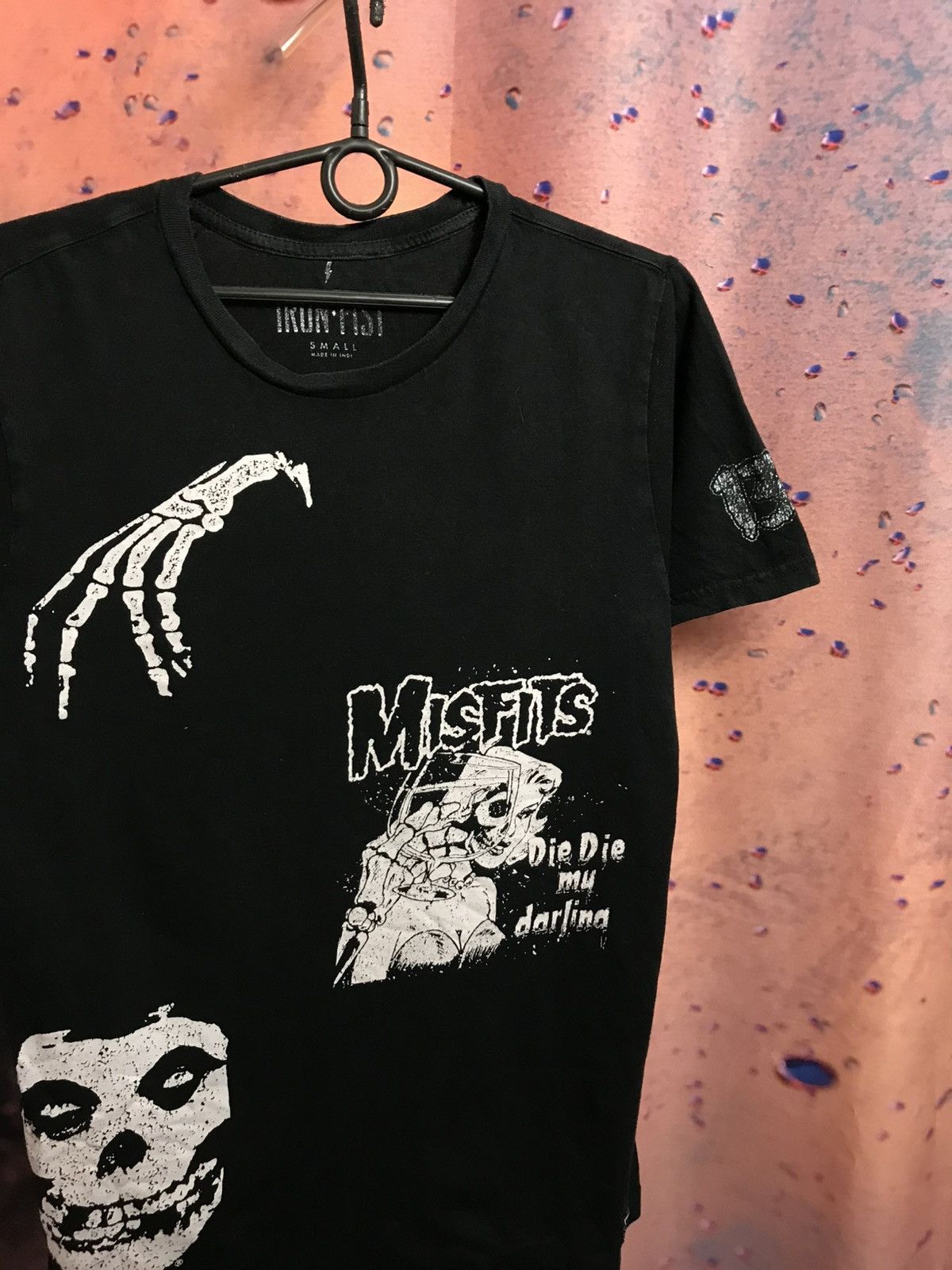 Misfits X Vintage Vintage Iron Fest Misfits Band Rock Tee Hoodie, Sweatshirt | FlexRushtees.com