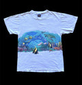 Tultex Vintage 90s Hawaii Maui Ocean T Shirt 1994 Tee Nature Art Hoodie, Sweatshirt | FlexRushtees.com