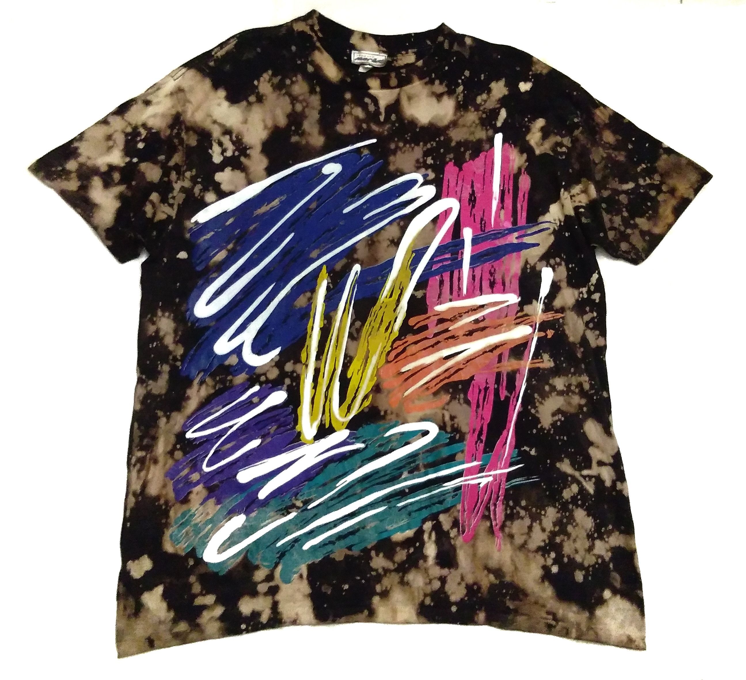 Vintage Jacques Moret Custom Bleached Oversized T Shirt Hoodie, Sweatshirt | FlexRushtees.com