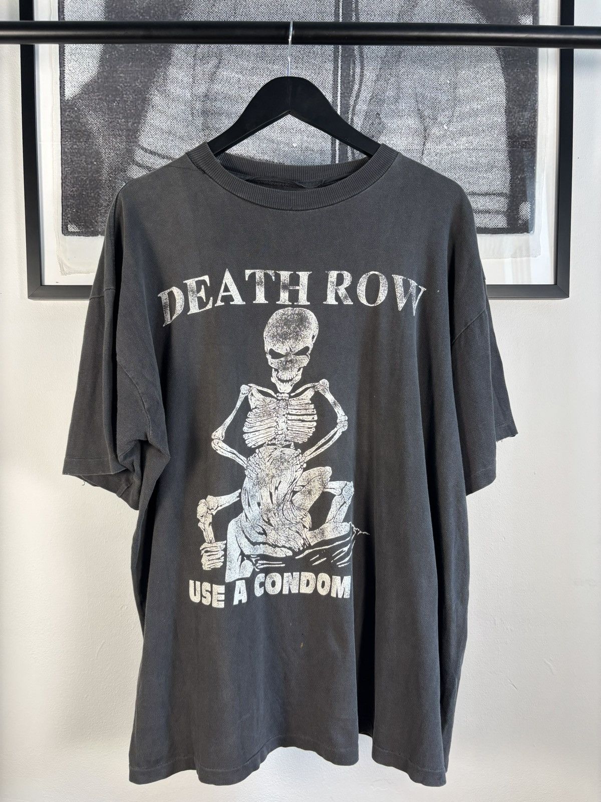 Vintage Grail Death Row Use A Condom Tee Hoodie, Sweatshirt | FlexRushtees.com