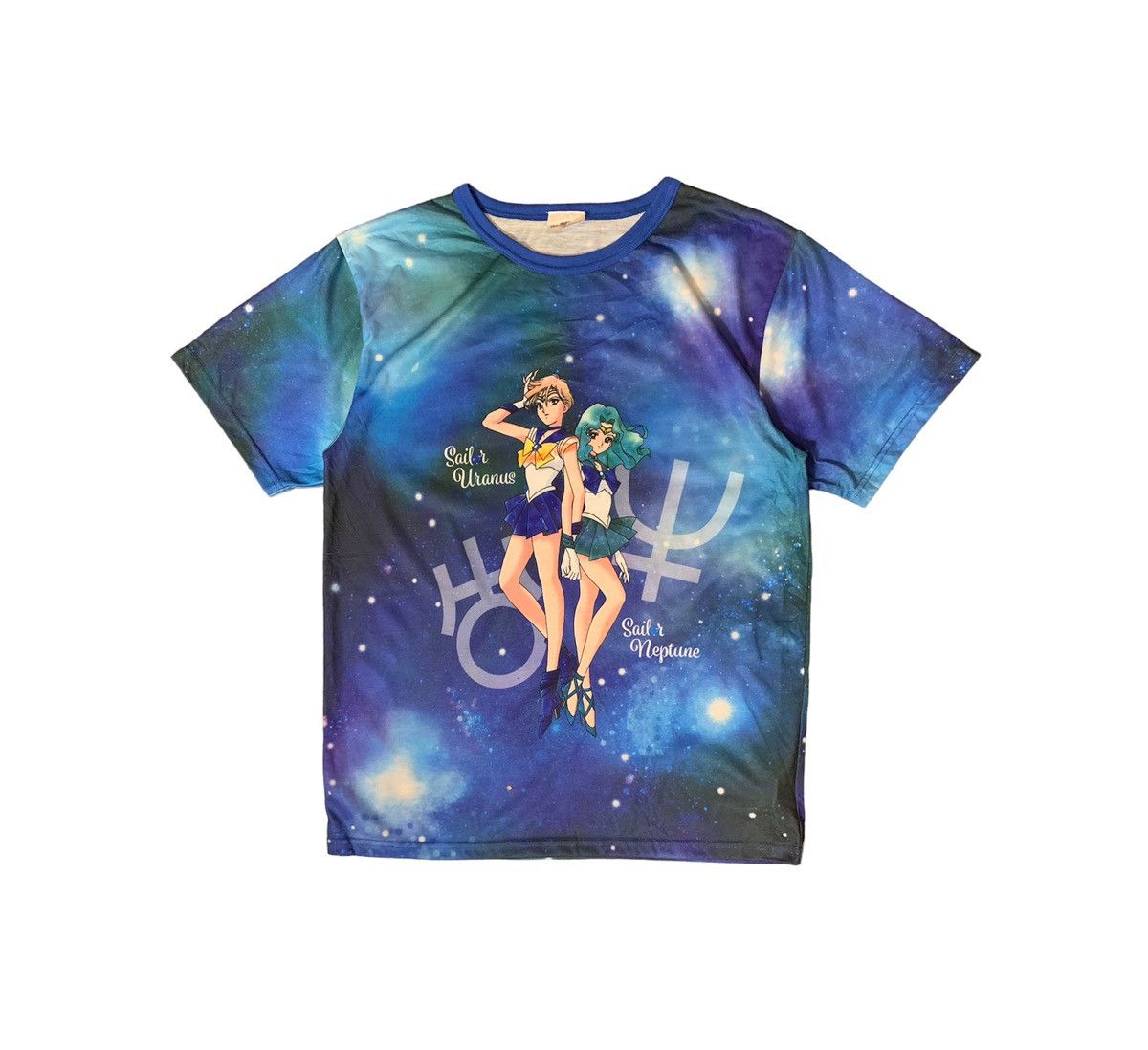 Japanese Brand X Universal Studios Sailormoon Shirt Uranus Neptune 25th Anniversary