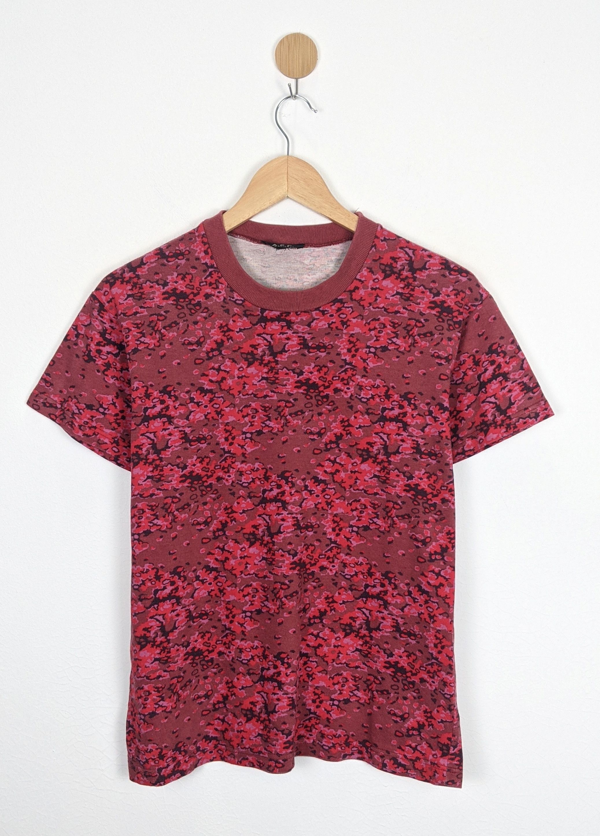A P C Apc Camo Psychedelic Shirt