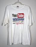 Vintage Internet Funny Slogan Shirt Youtube Myspace Google Hoodie, Sweatshirt | FlexRushtees.com