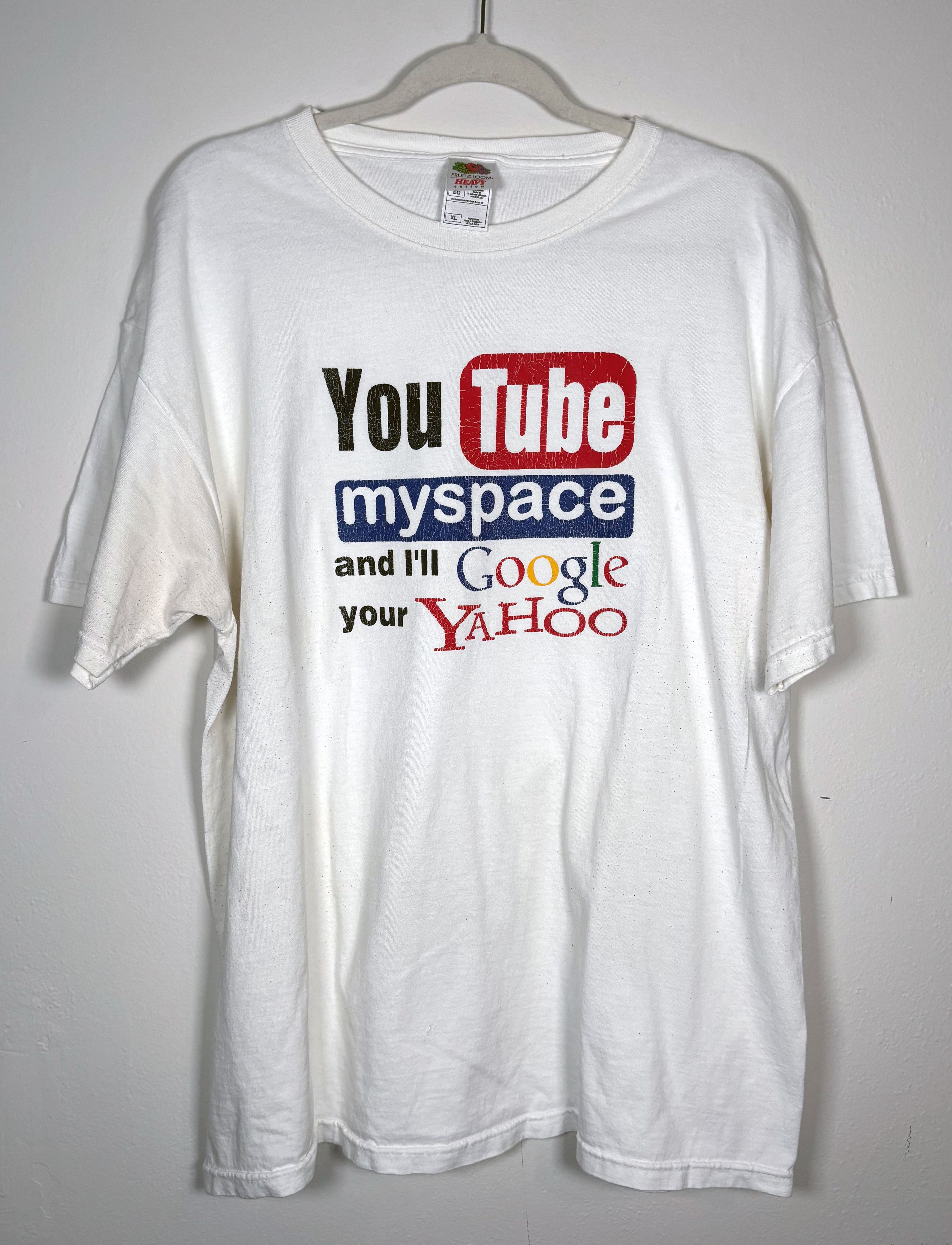 Vintage Internet Funny Slogan Shirt Youtube Myspace Google Hoodie, Sweatshirt | FlexRushtees.com