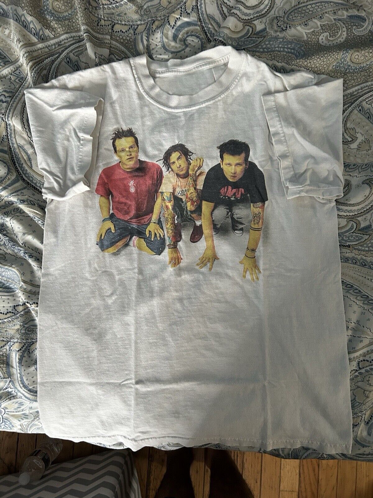 Band Tees Vintage Blink 182 The Mark Tom And Travis Show 2000 T Shirt Hoodie, Sweatshirt | FlexRushtees.com