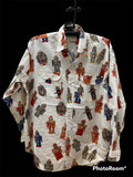 Helmut Karl Helmut Retro Robotic Shirt