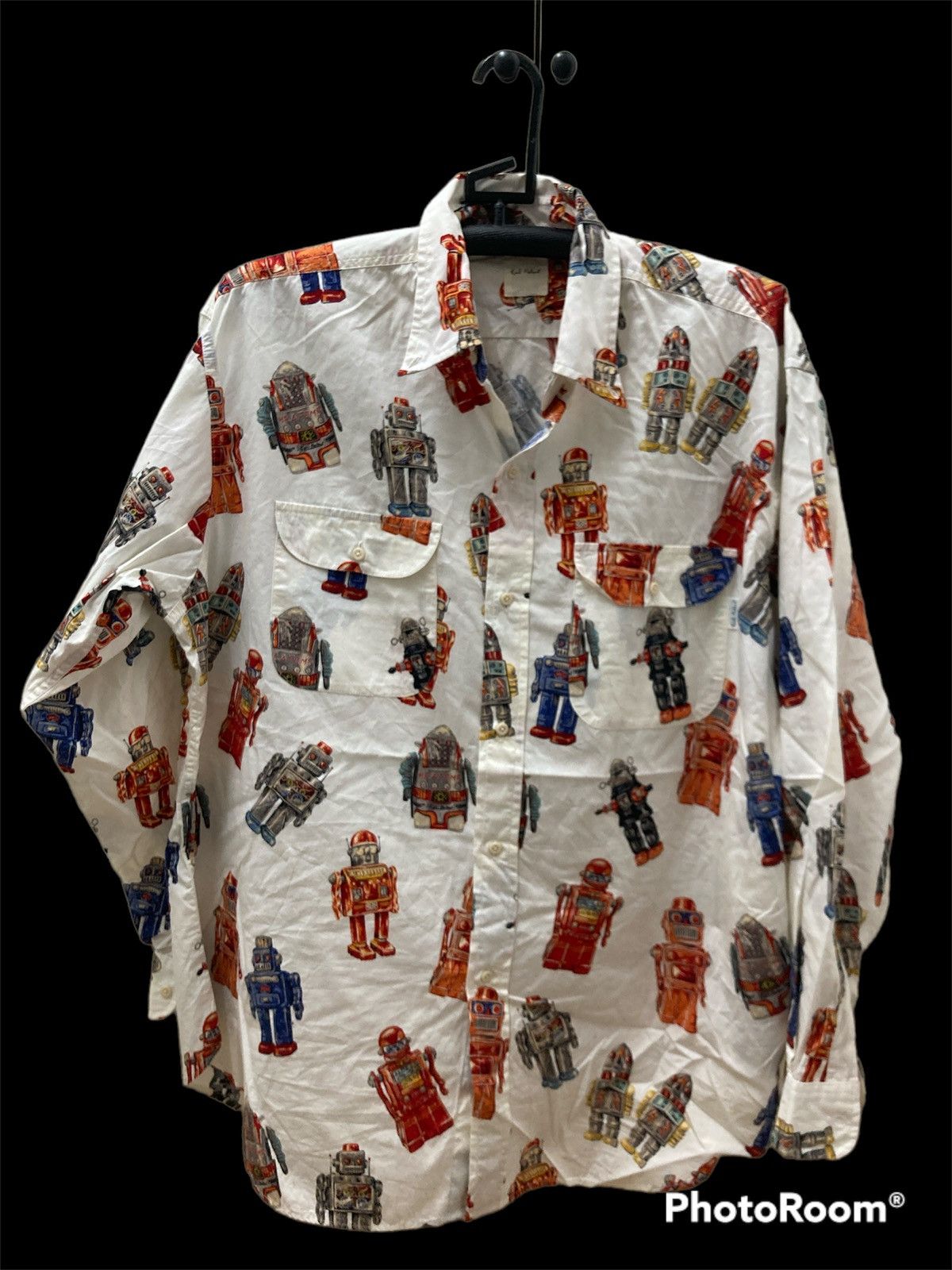Helmut Karl Helmut Retro Robotic Shirt