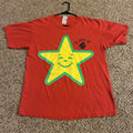 Asspizza Star Logo T Shirt Red Size L Large Revived Rasta Hoodie, Sweatshirt | FlexRushtees.com