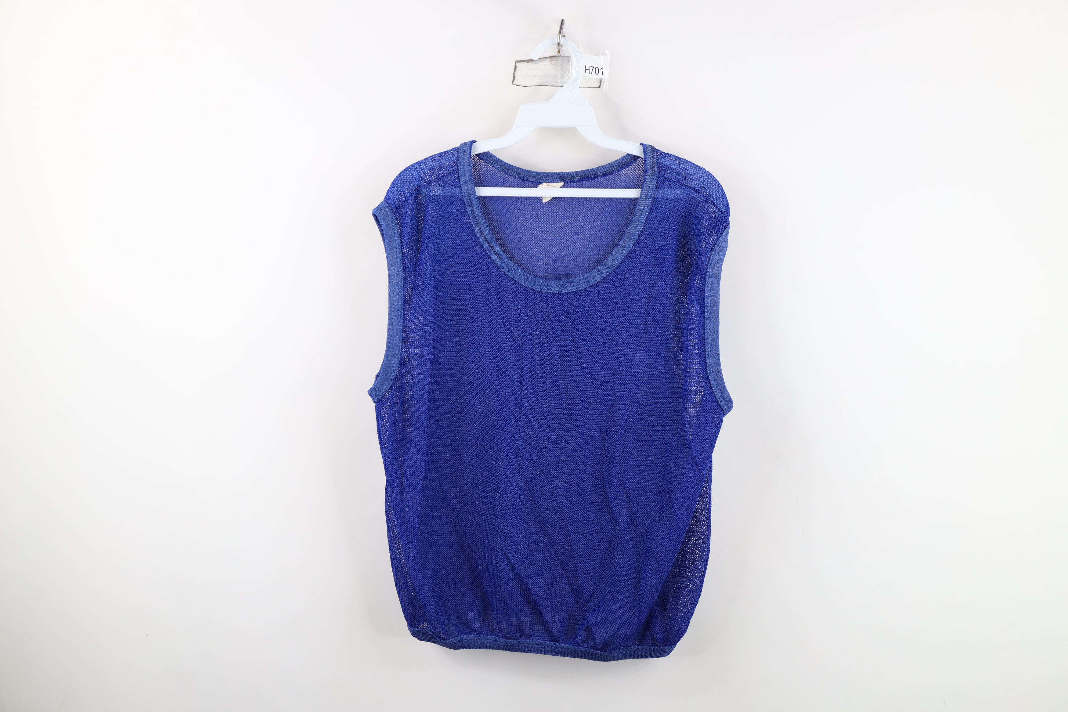 Vintage 60s Streetwear Practice Jersey Muscle T Shirt Usa
