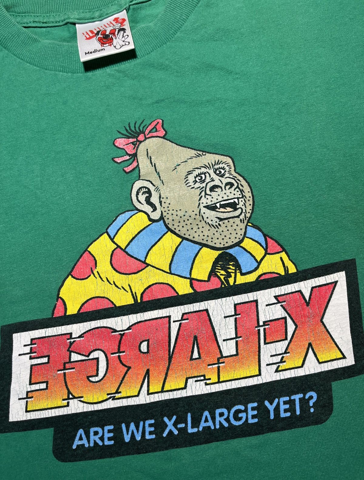 Vintage X Xlarge X Large Vintage Gorilla Streetwear Skateboarding T Shirt Hoodie, Sweatshirt | FlexRushtees.com