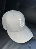 Era New Era Los Angeles Dodgers Grey Fitted Sz 7