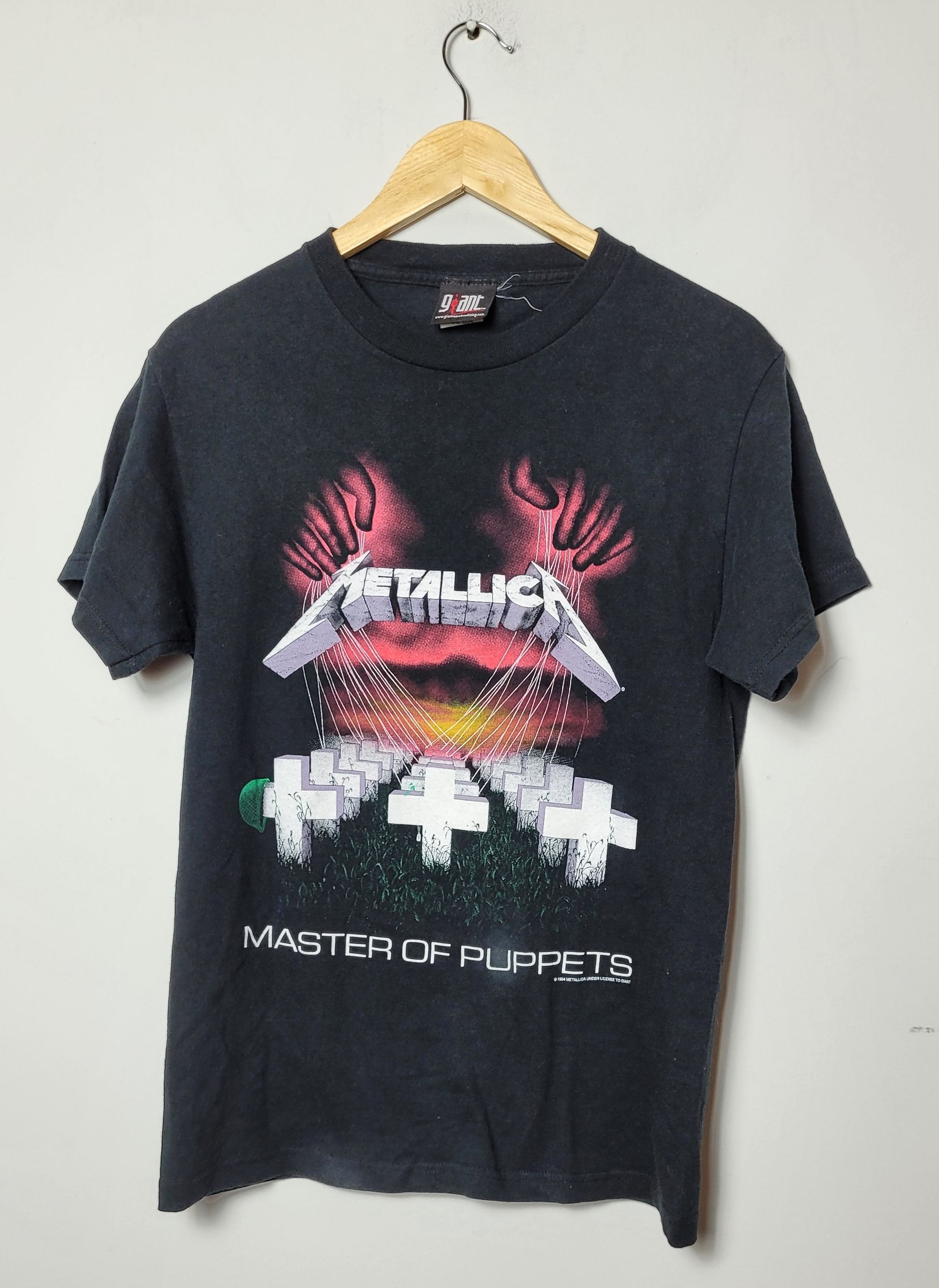 Giant Metallica Master Of Puppets Vintage 1994 T Shirt Hoodie, Sweatshirt | FlexRushtees.com