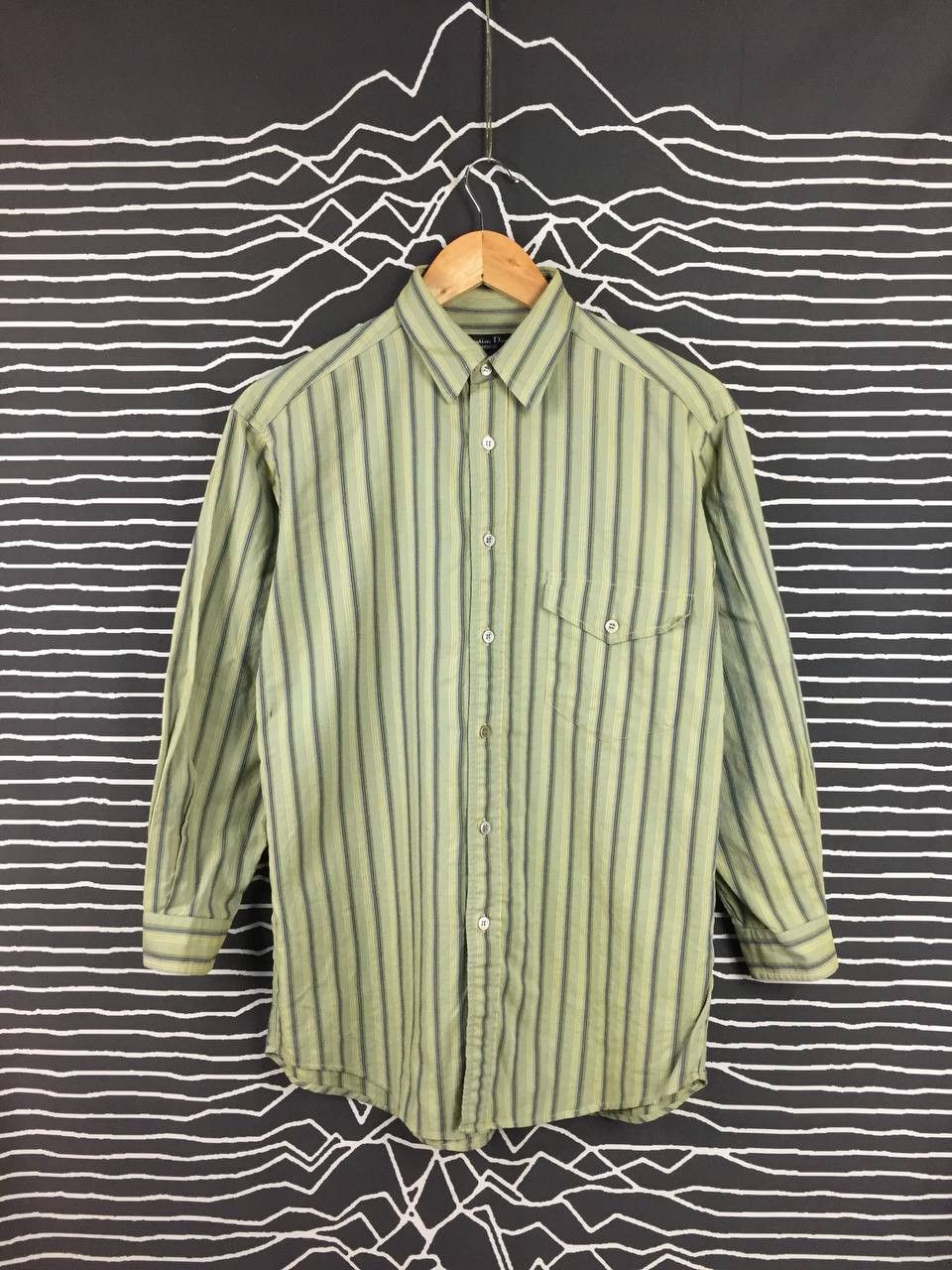 Christian Dior Monsieur Vtg Christian Dior Monsieur Aztec Baroque Style Shirt