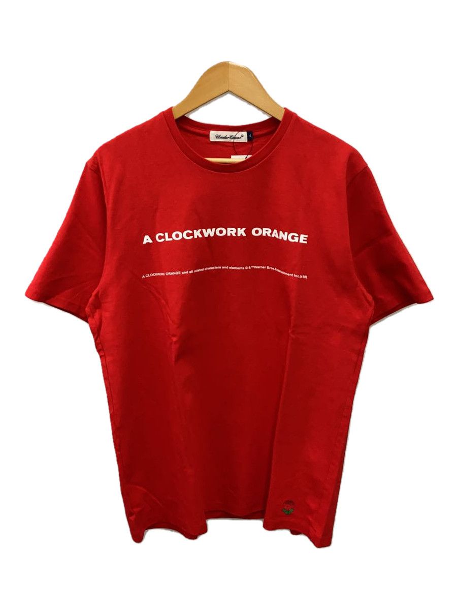Undercover T Shirts A Clockwork Orange Cotton Short Sleeve Red