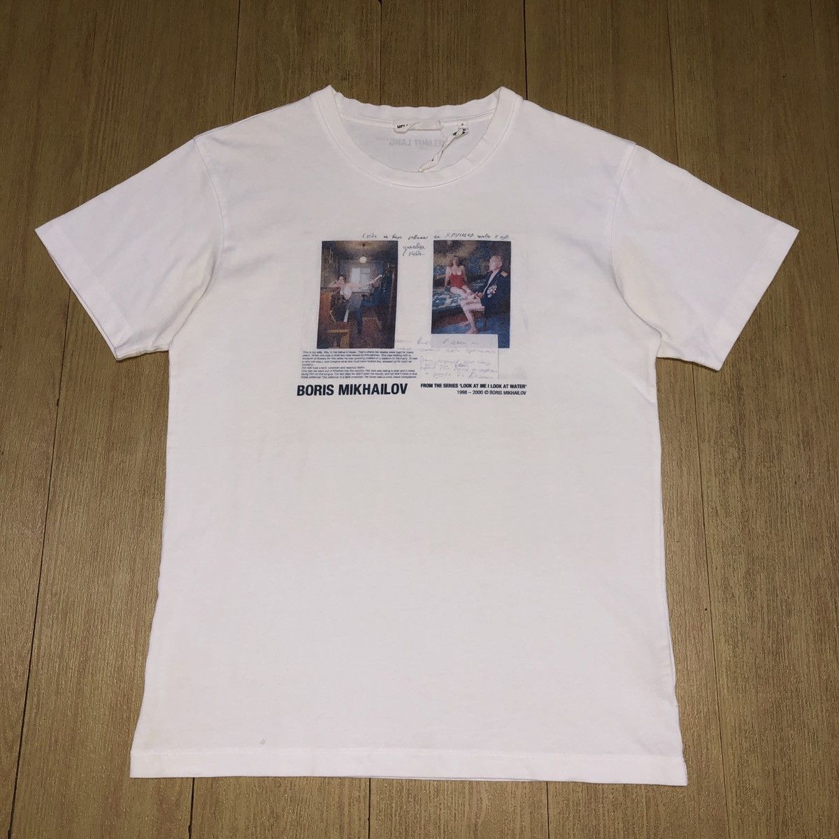 Lang Helmut Lang Artist Series Boris Mikhailov Tee Hoodie, Sweatshirt | FlexRushtees.com