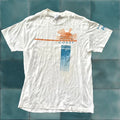 Tee Jays Vintage Oregon Coast T Shirt Men S L White Crew Neck Short Sleeve Graphic Print 80s 70s 90s