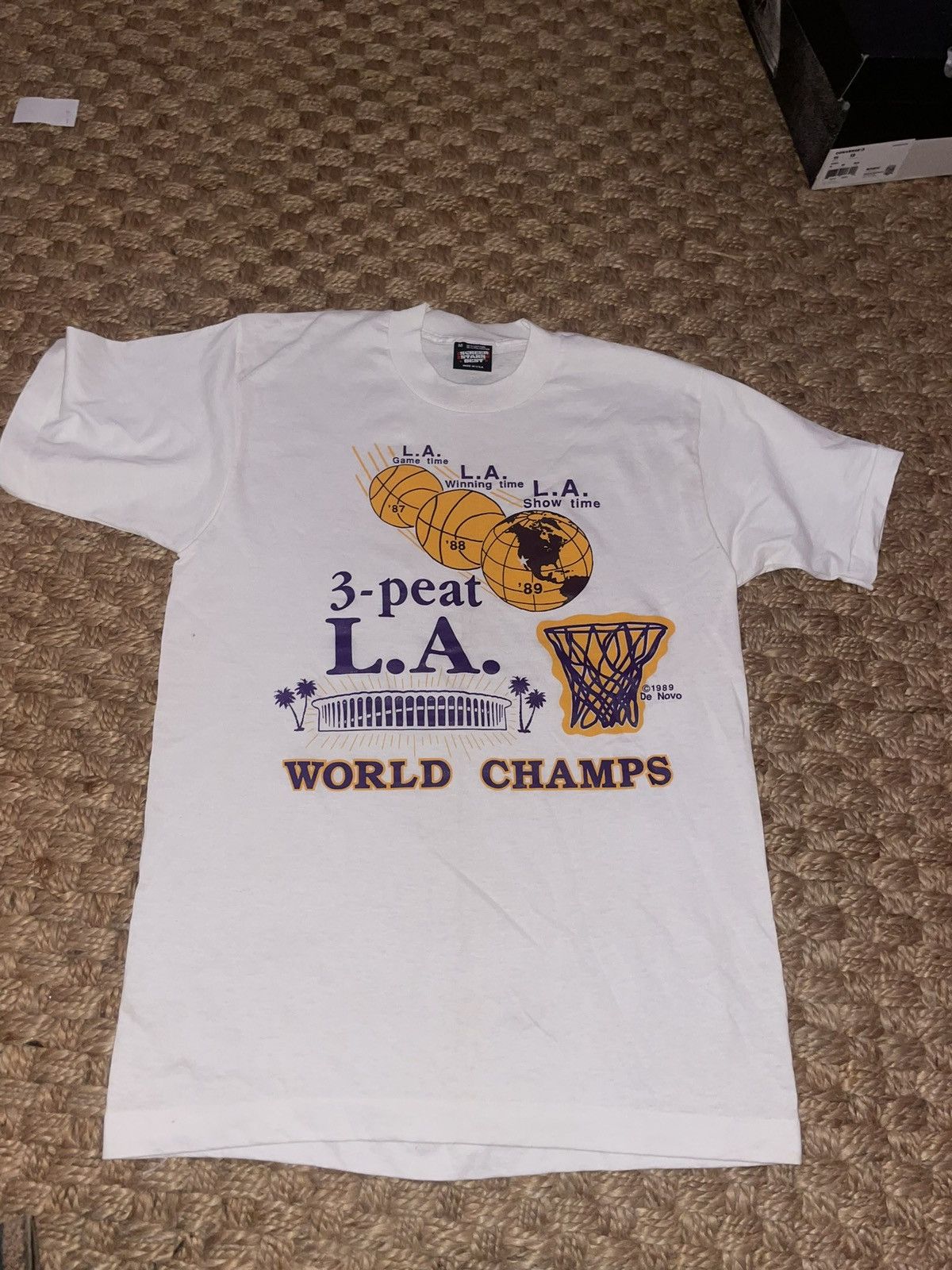 Vintage Showtime Lakers Tee Hoodie, Sweatshirt | FlexRushtees.com