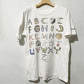 Vintage 90s Fish Alphabet Ocean Animal T Shirt Hoodie, Sweatshirt | FlexRushtees.com