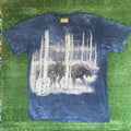 Vintage 90s Moose Nature Shirt Acid Wash Animal Mountain Tee
