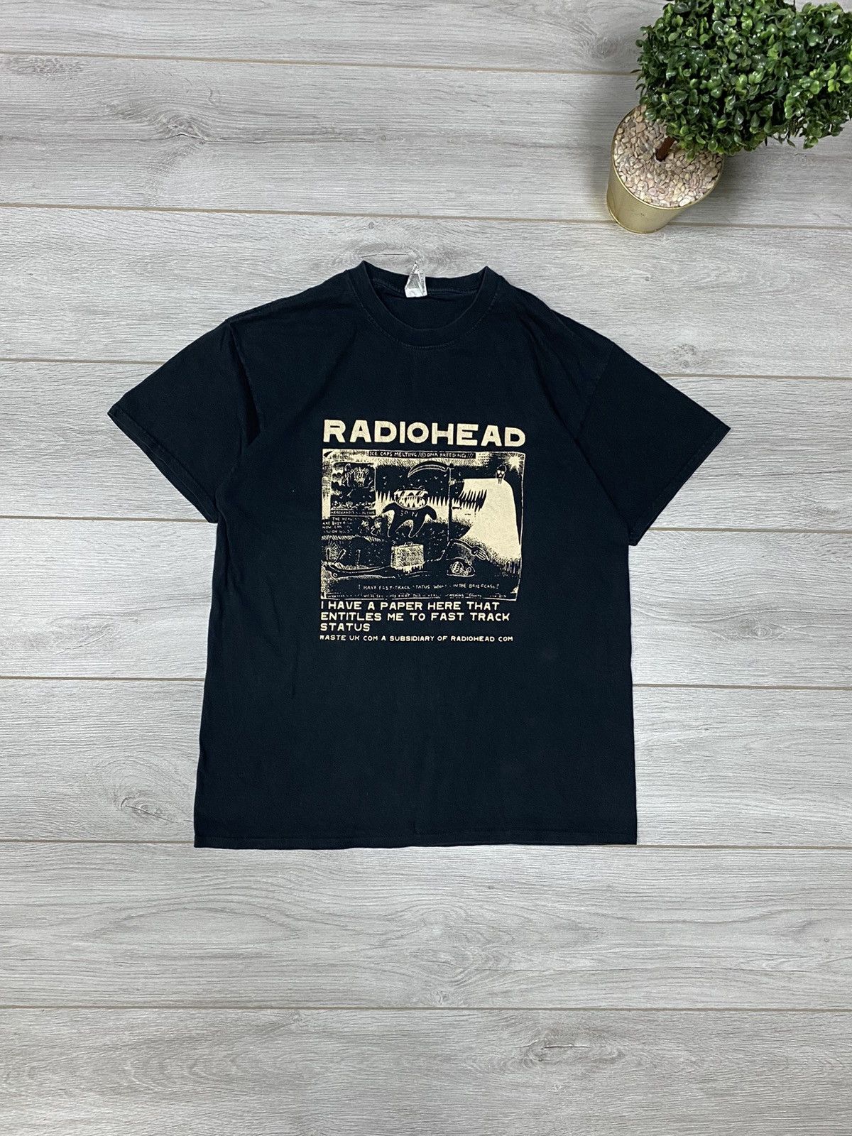 Vintage Y2k Radiohead Ice Caps Melting T-Shirts, Hoodie, Sweatshirt | FlexRushtees.com