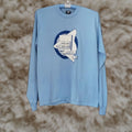 Vintage 1988 Rockland Half Marathon Tappan Zee Sports Booster Club Long Sleeve T Shirt Xl Bl