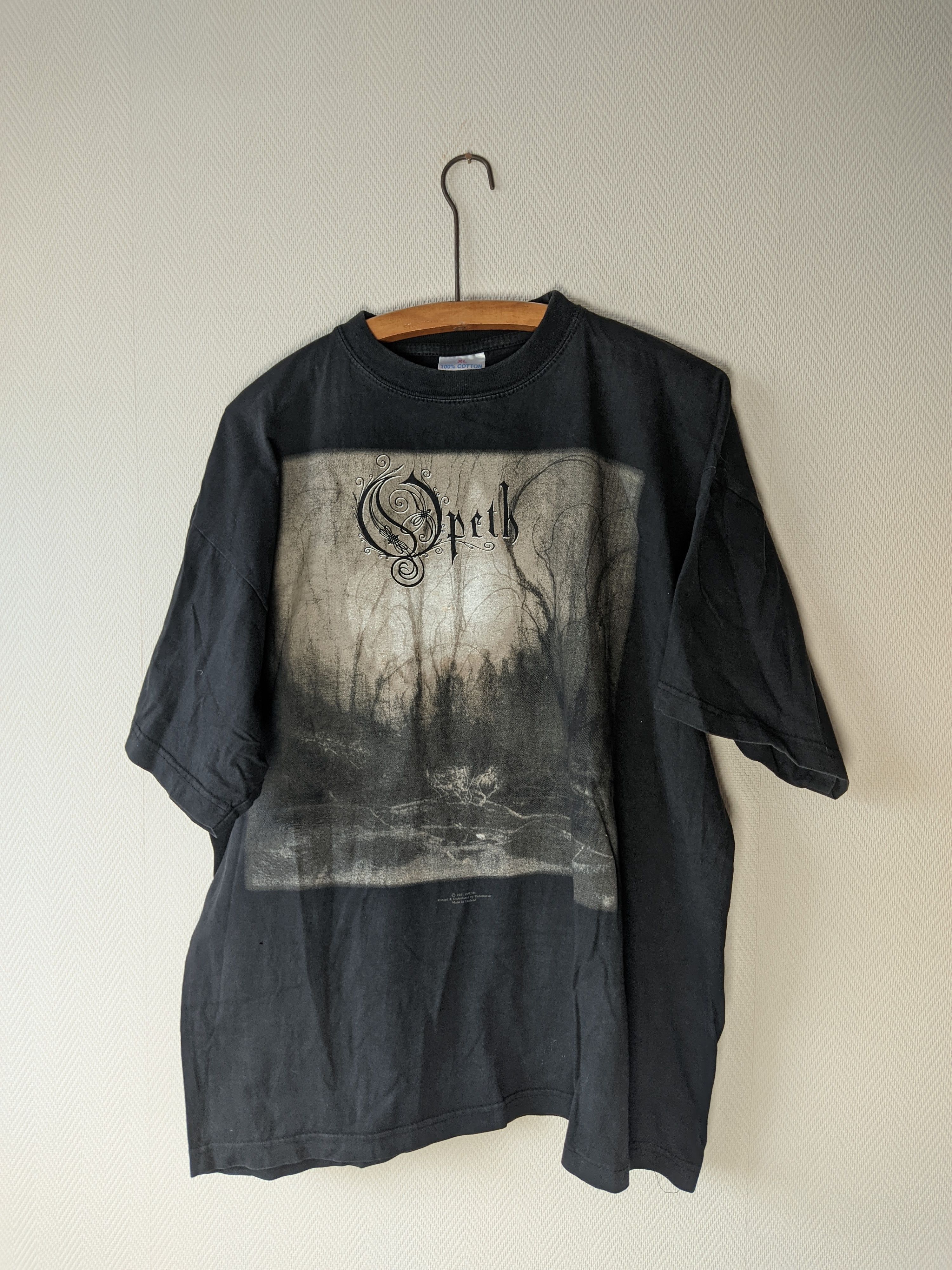 Vintage Opeth 2001 Blackwater Park European Tour T-Shirts, Hoodie, Sweatshirt | FlexRushtees.com