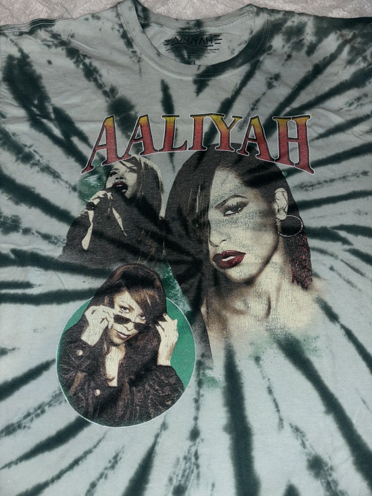Other Aaliyah Custom Tie Dye Tee