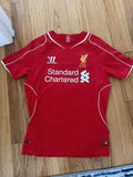 Warrior 2014 15 Liverpool Home Kit